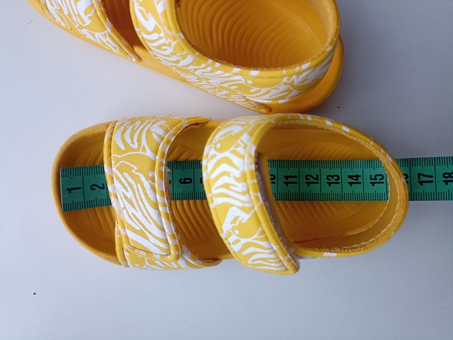 Тапки резинові дитячі 23 - 24 розмір, шльопки, шльопанці дитячі, взутт