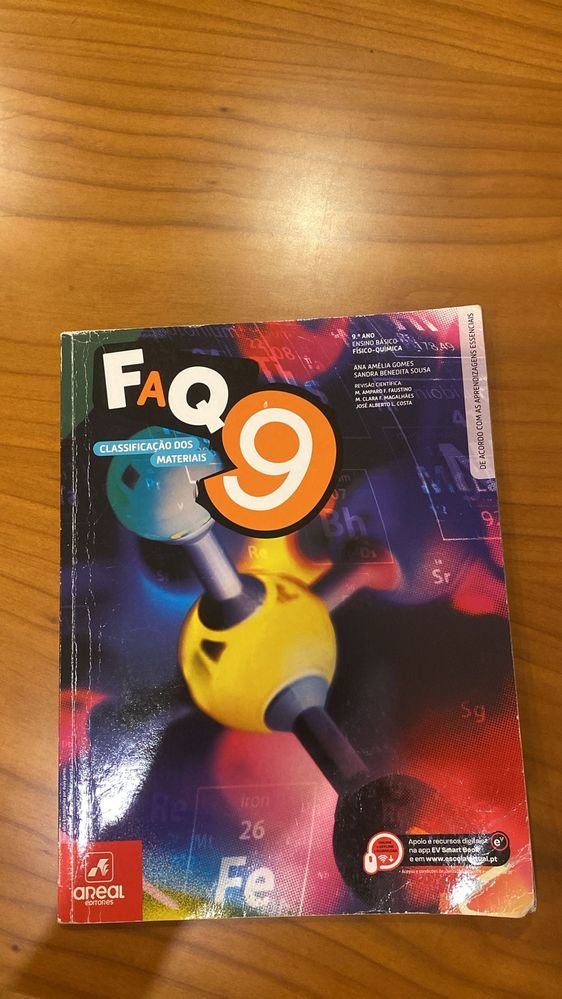 Livro fisico-quimica 9.ºano
