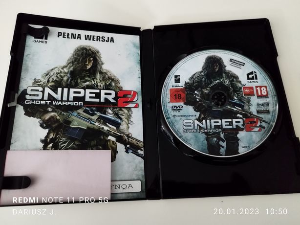 Sniper 2 PL, Gra na PC, stan idealny.