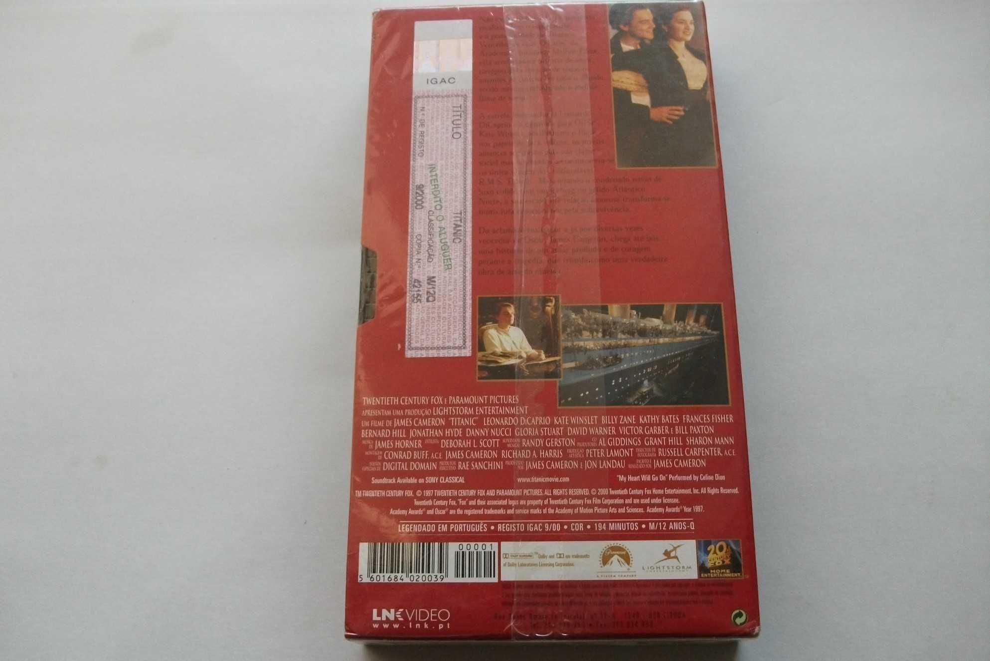 VHS Titanic (selado) Melhores Filmes da Nossa Vida