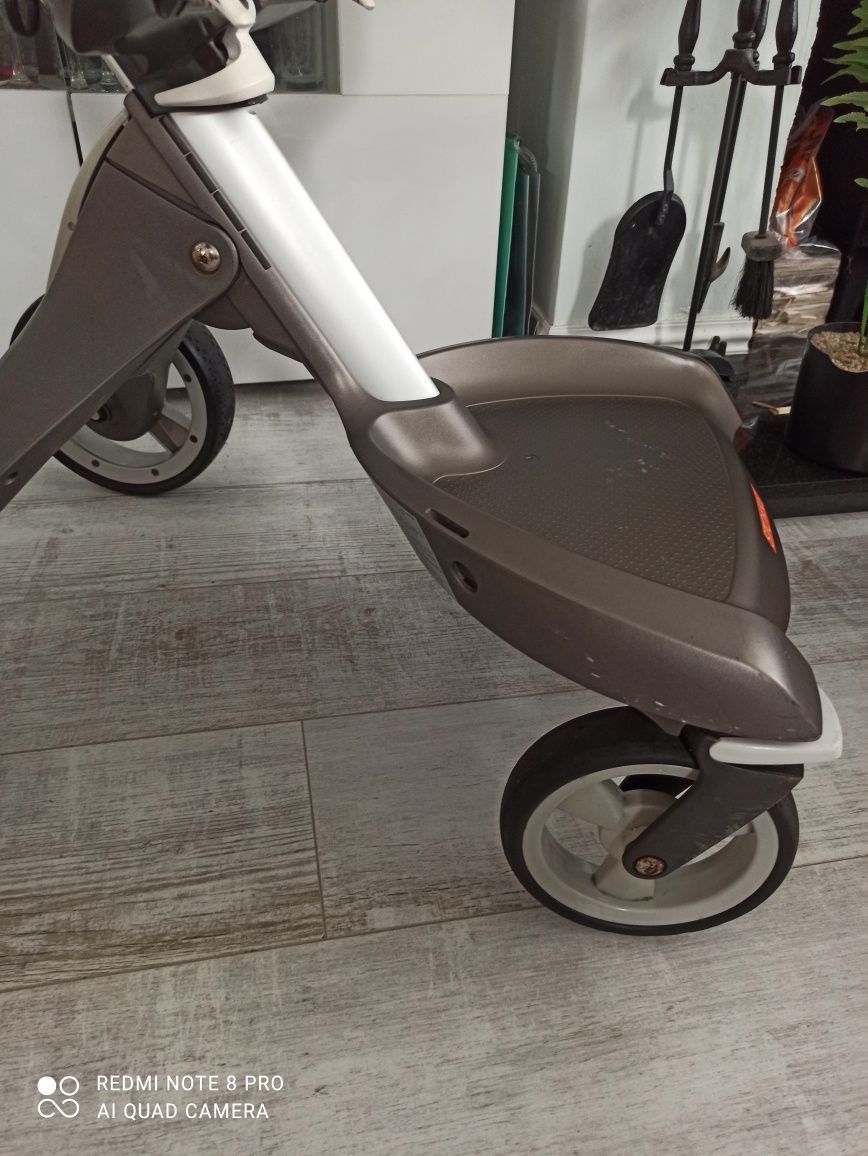 Stokke xplory  gondola brushed lila stelaz xplory v4