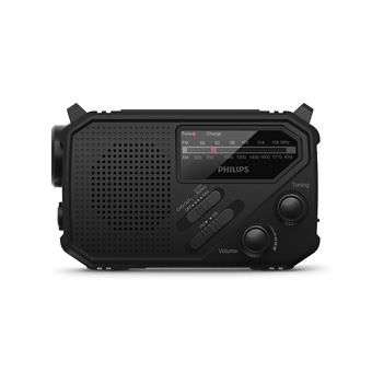 Radio przenośne PHILIPS TAR1609 Latarka SOS alarm Powerbank Solarne