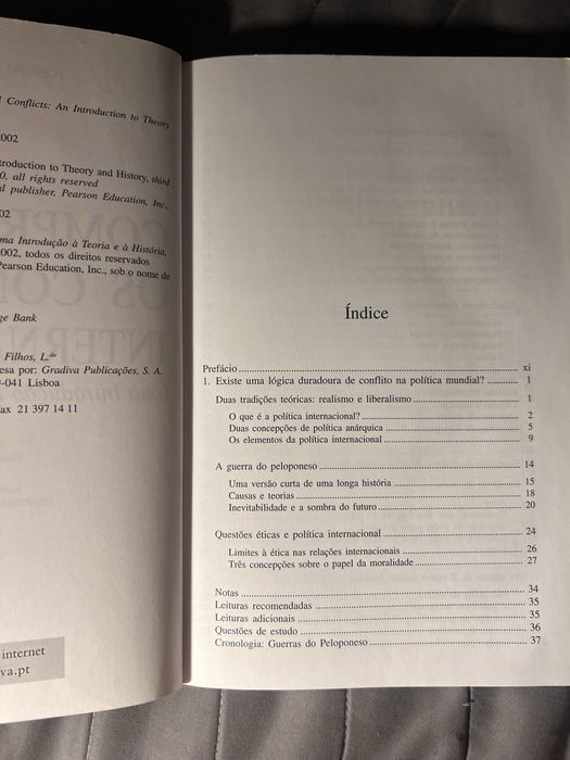 Livro “Compreender os Conflitos Internacionais” - Joseph S. Nye, Jr.