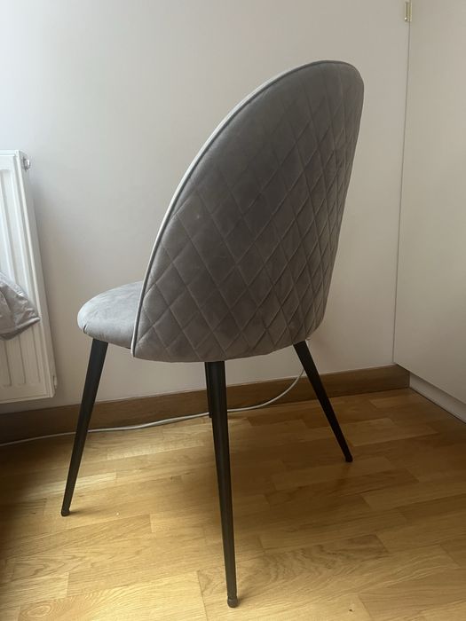 Krzeslo fotel aksamitne STAN IDEALNY OKAZJA