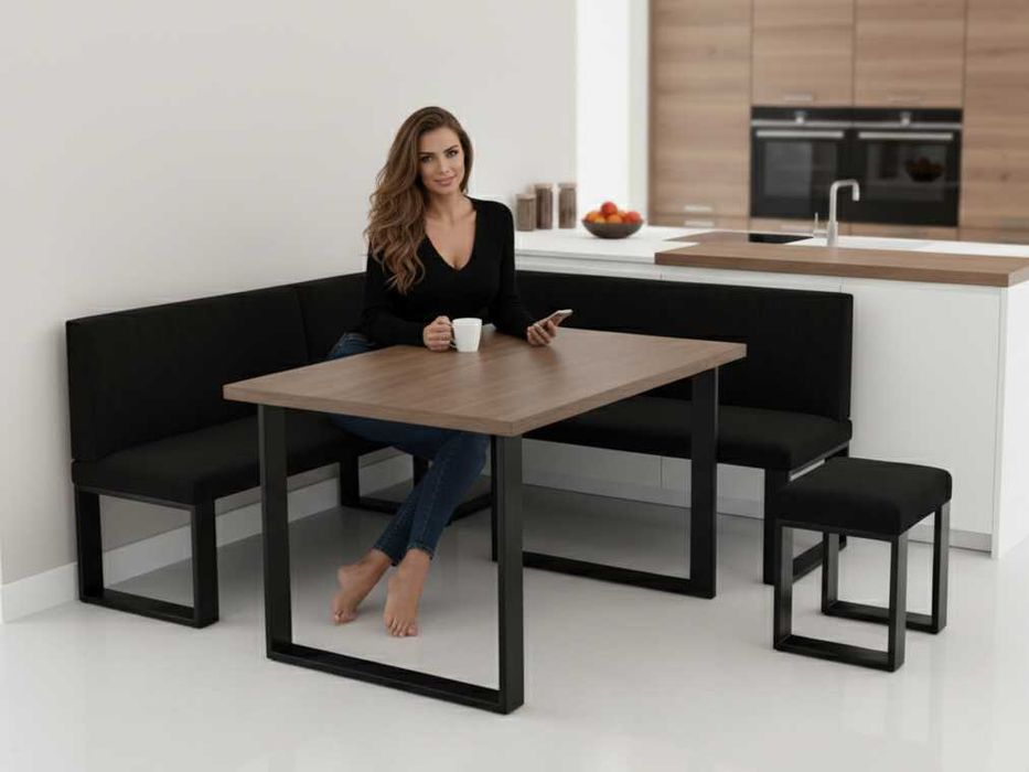 Nowoczesny narożnik kuchenny