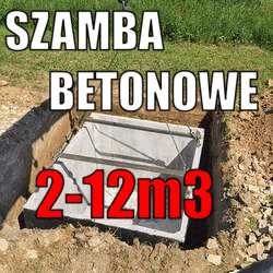 Szambo 8m3 Betonowe gnojowica ścieki Zbiornik Betonowy Piwniczki