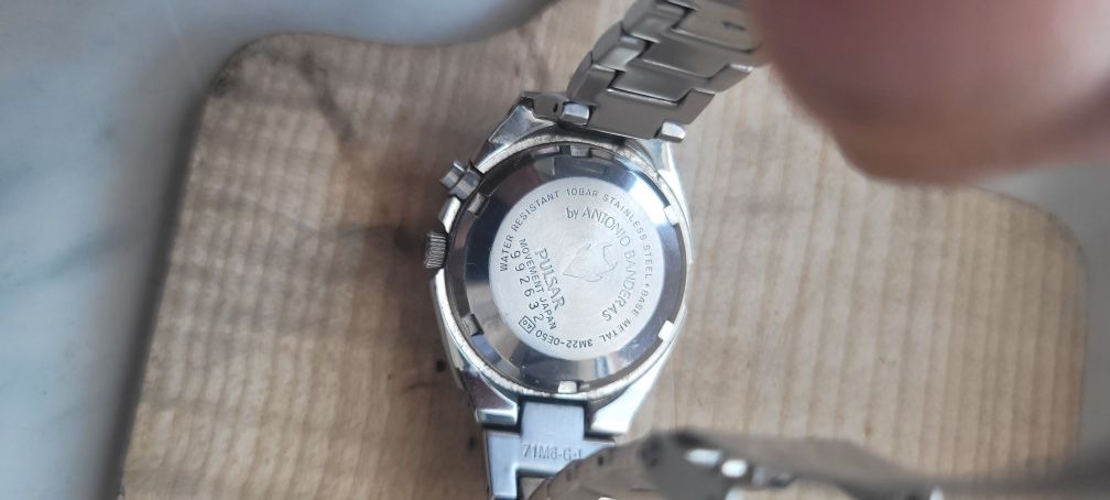 Zegarek damski Pulsar by Seiko Antonio Banderas. Kinetic