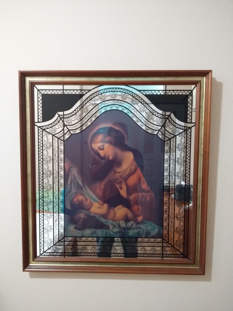 Quadro Nossa Senhora e o menino