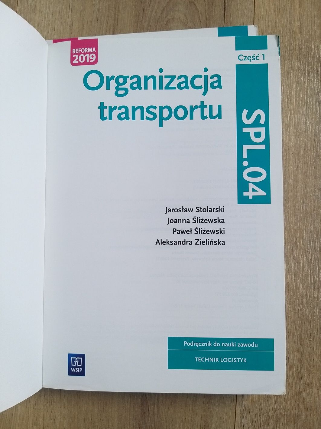 Zestaw podręczników Organizacja transportu SPL.O4