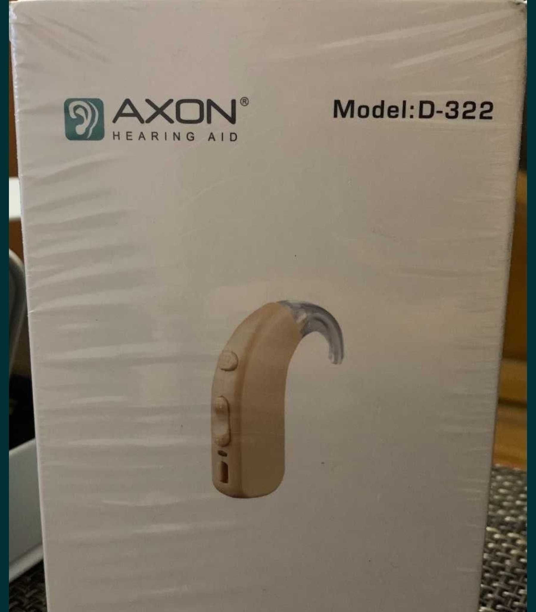 слуховий апарат цифровий з зарядним пристроєм axon d 322