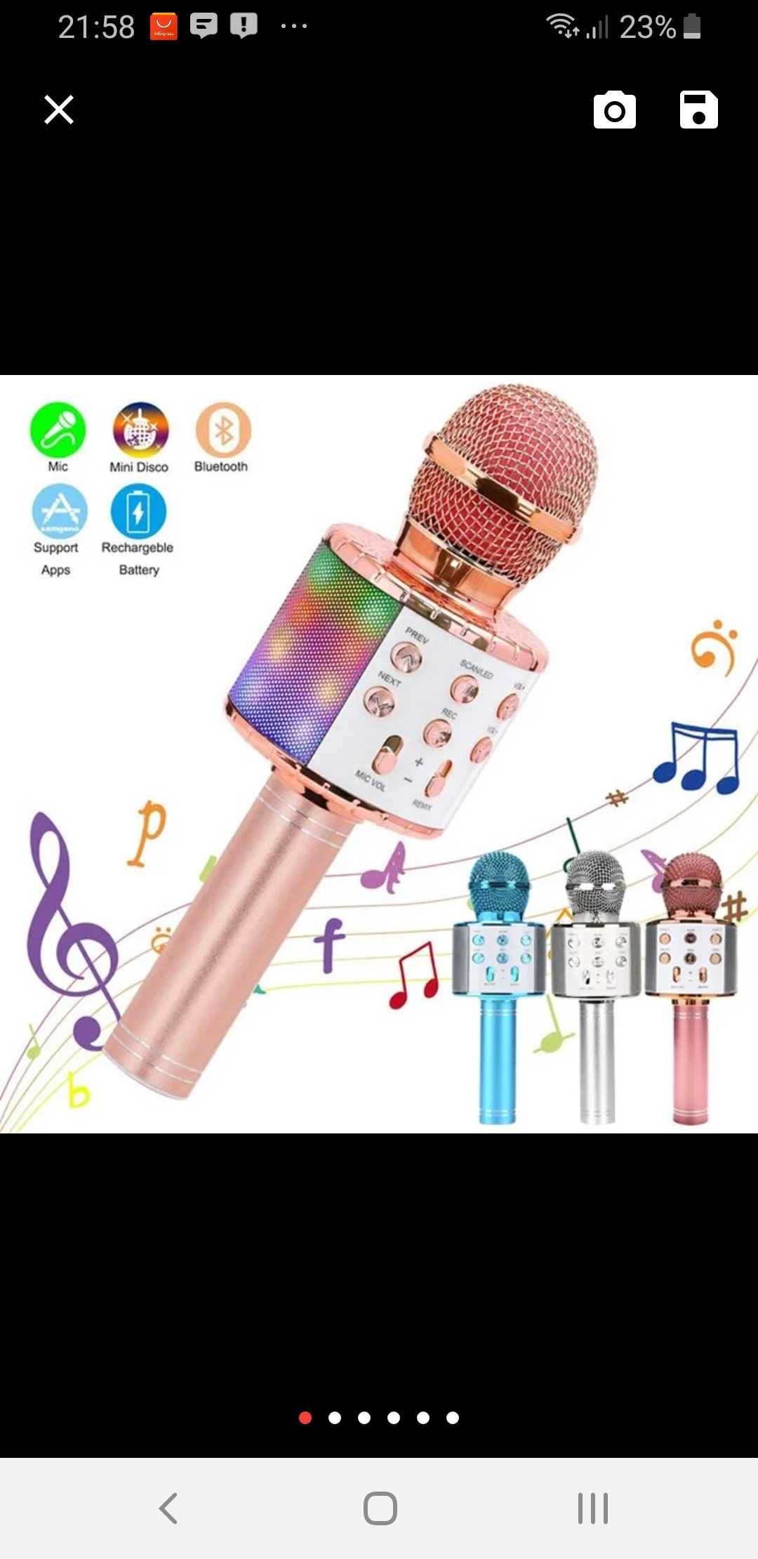 Mikrofon do Karaoke