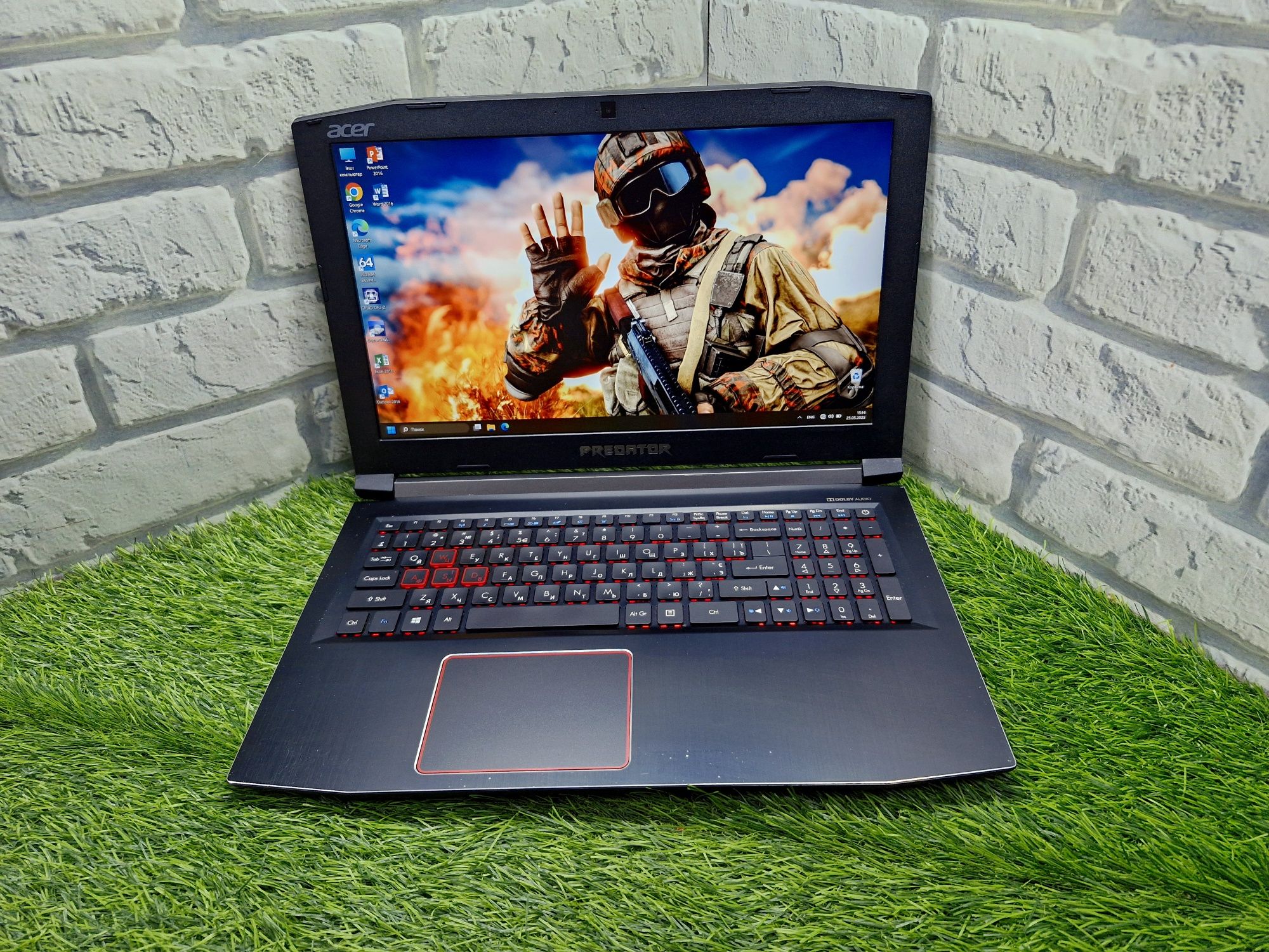 Магазин:Acer PREDATOR G3/Core i7-7700HQ/16gb/500SSD/GTX 1060 6ГБ/Ноут.