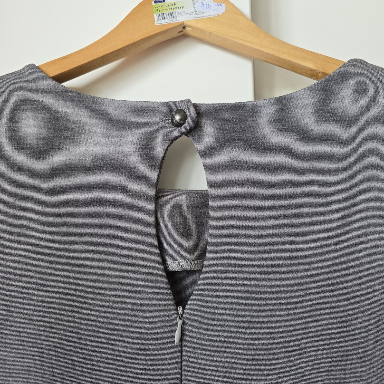 Sukienka 46 długi rękaw plus size