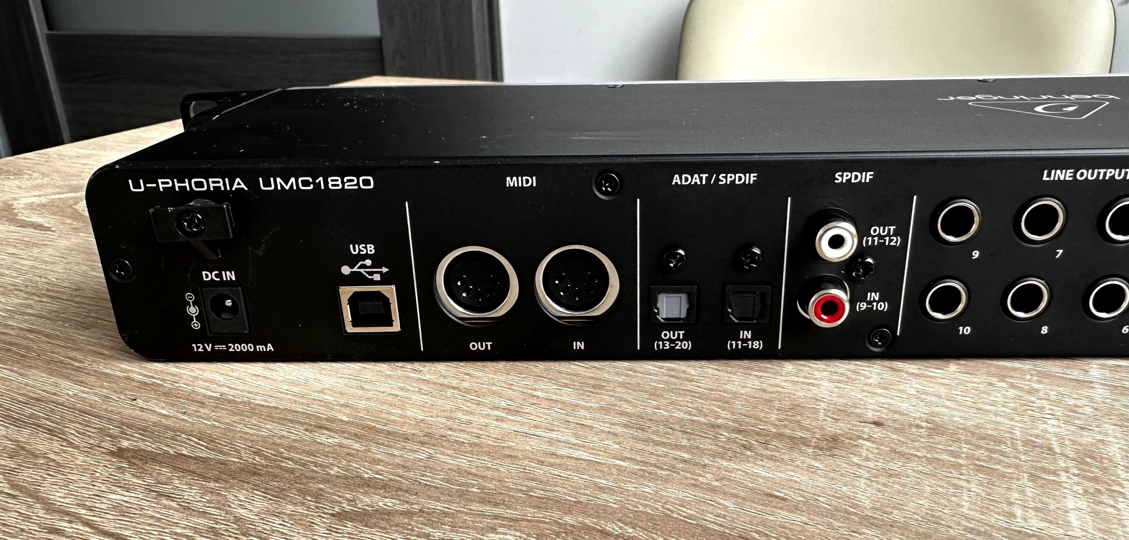 Behringer UMC1820 Interfejs audio USB / MIDI