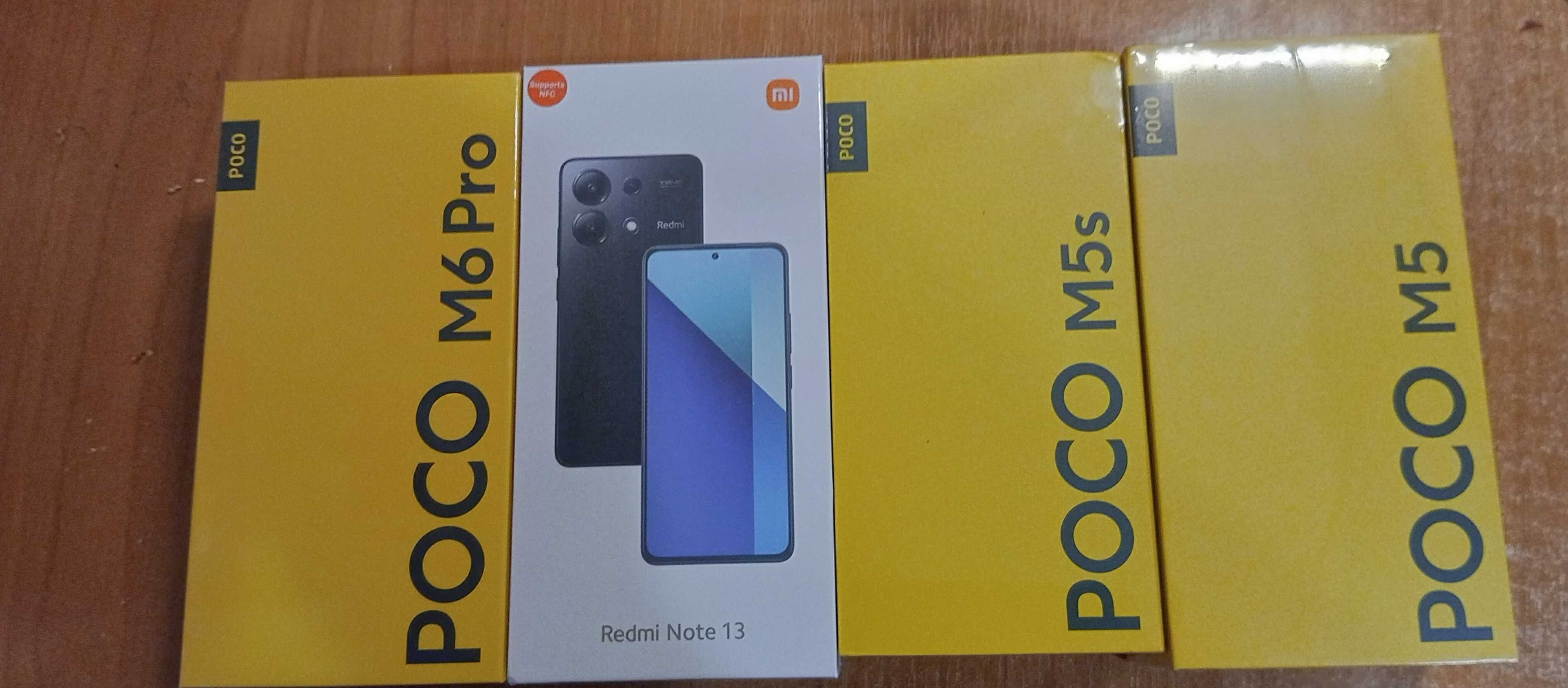 Смартфон Xiaomi  POCO M6 Pro; M5s; М5 ;Redmi Note 13 .