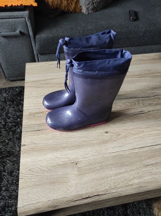 Gumowce dziecięce ocieplane 33