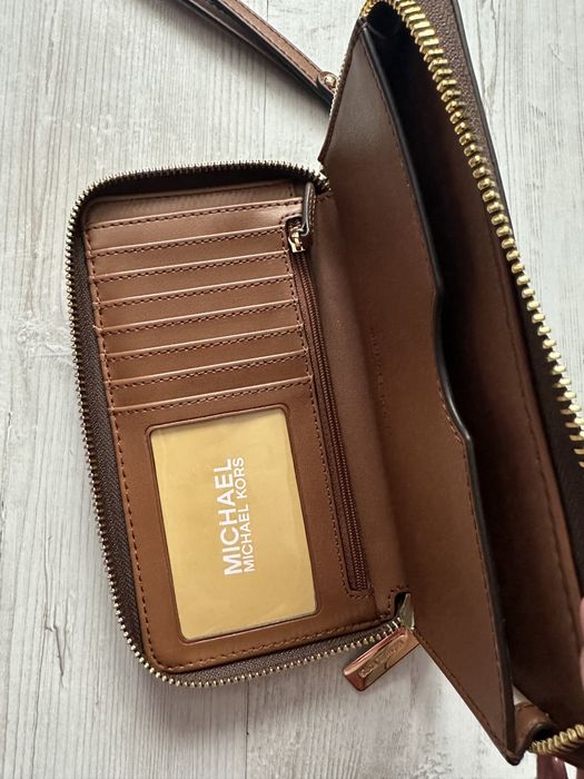 Portfel logowany Michael Kors Jet Set Flap