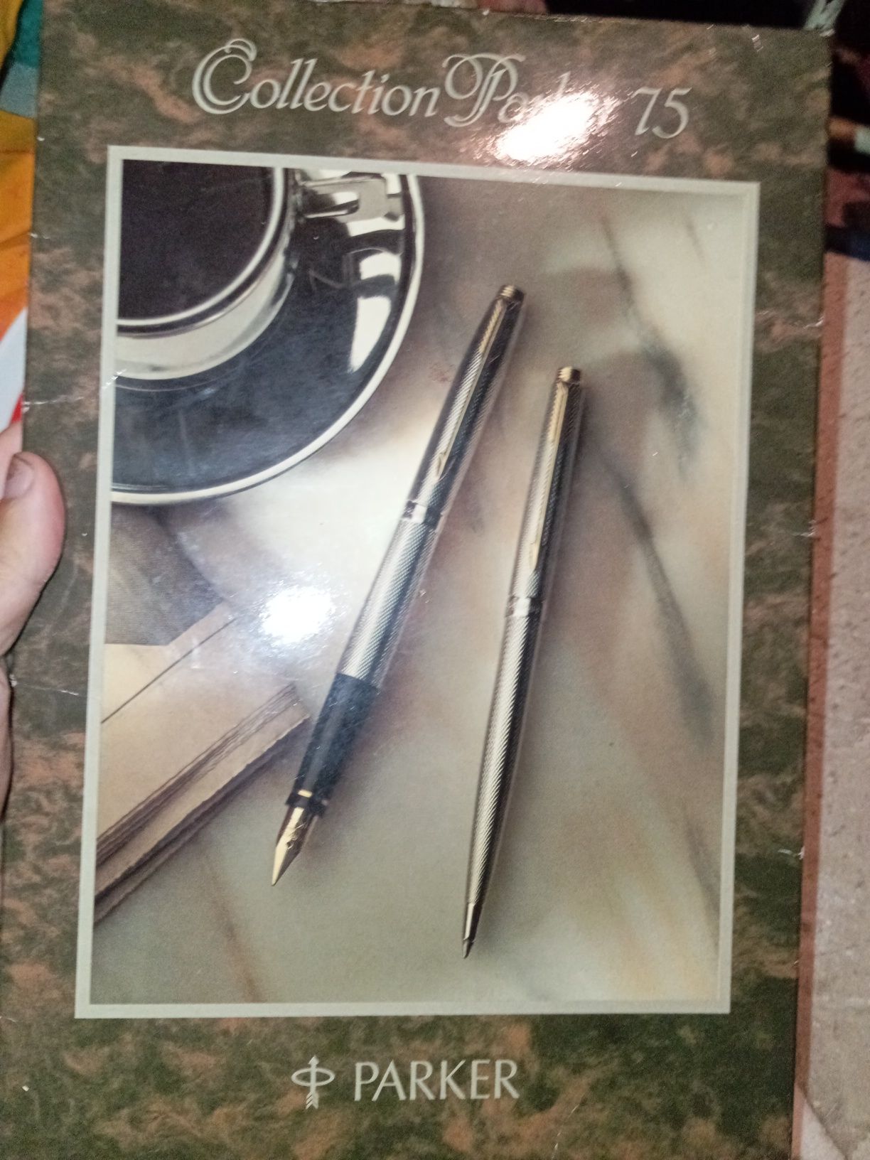 Placa cartão da parker