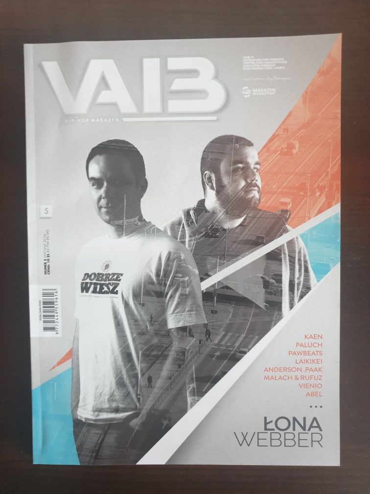 VAIB nr. 5 Łona, Webber Hip-hop magazyn, gazeta, czasopismo