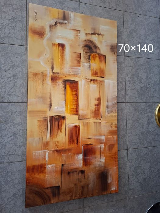 Quadros pintados á mão