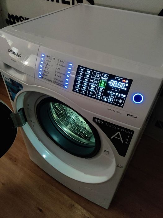 Прально-Сушильна, пральна машина SIEMENS™ iQ500 WD14U501SN. 10/6kg!