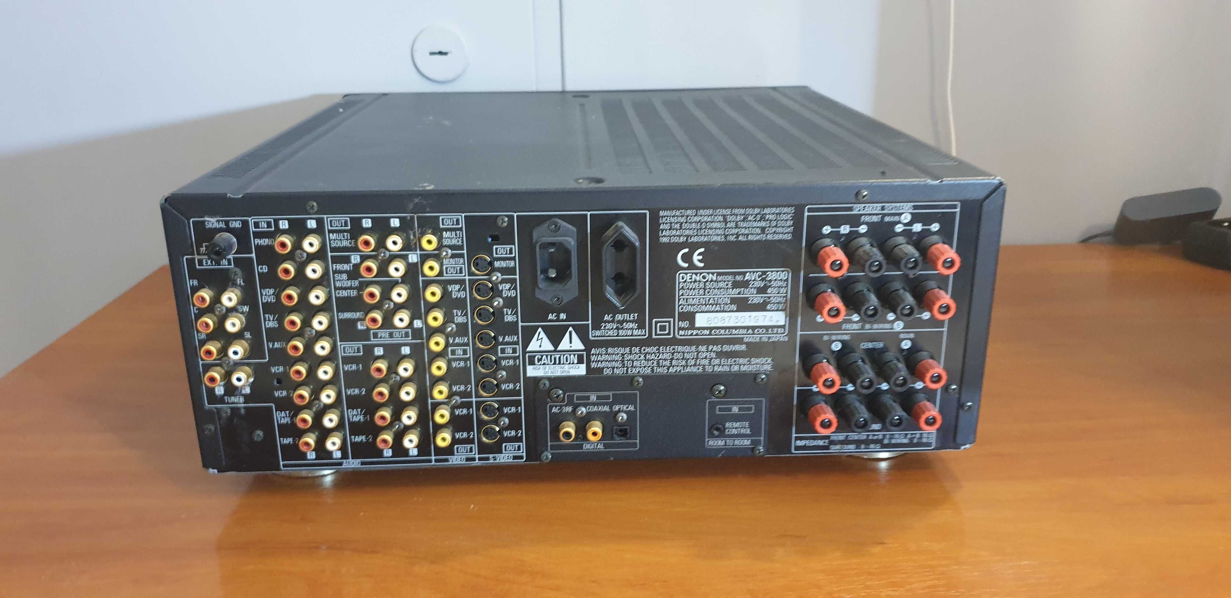 Amplituner kino domowe Denon AVR-3800