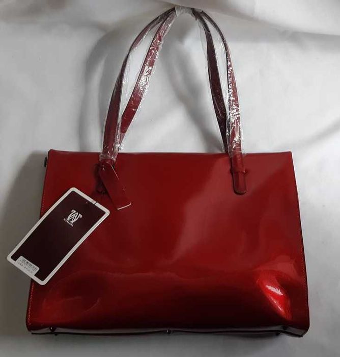 Сумка женская лаковая кожаная Wanlima