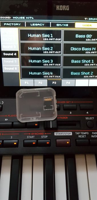 Korg pa4x Karta ADP Camaro