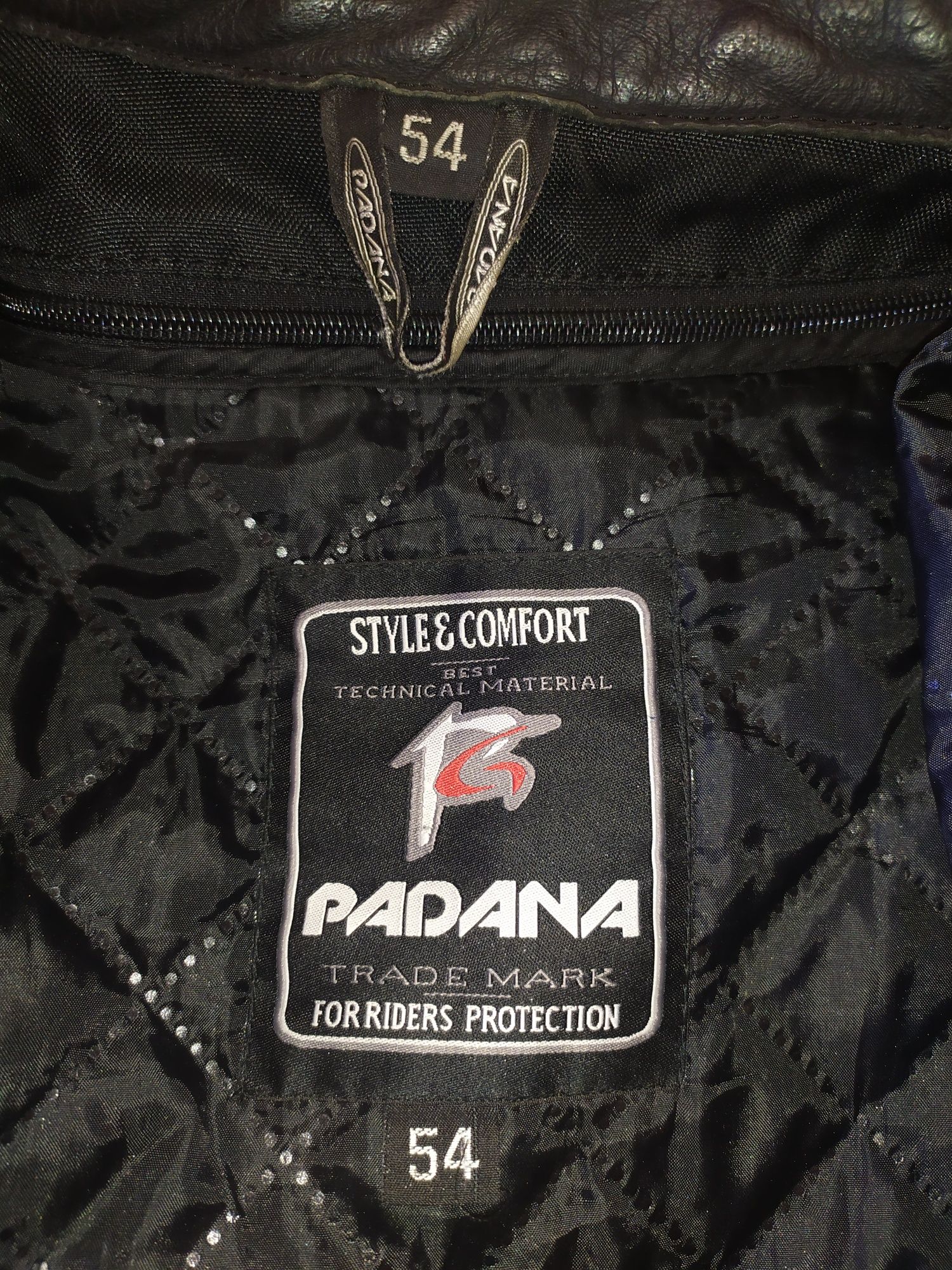 Мото куртка Padana, розмір 50, натуральна шкіра