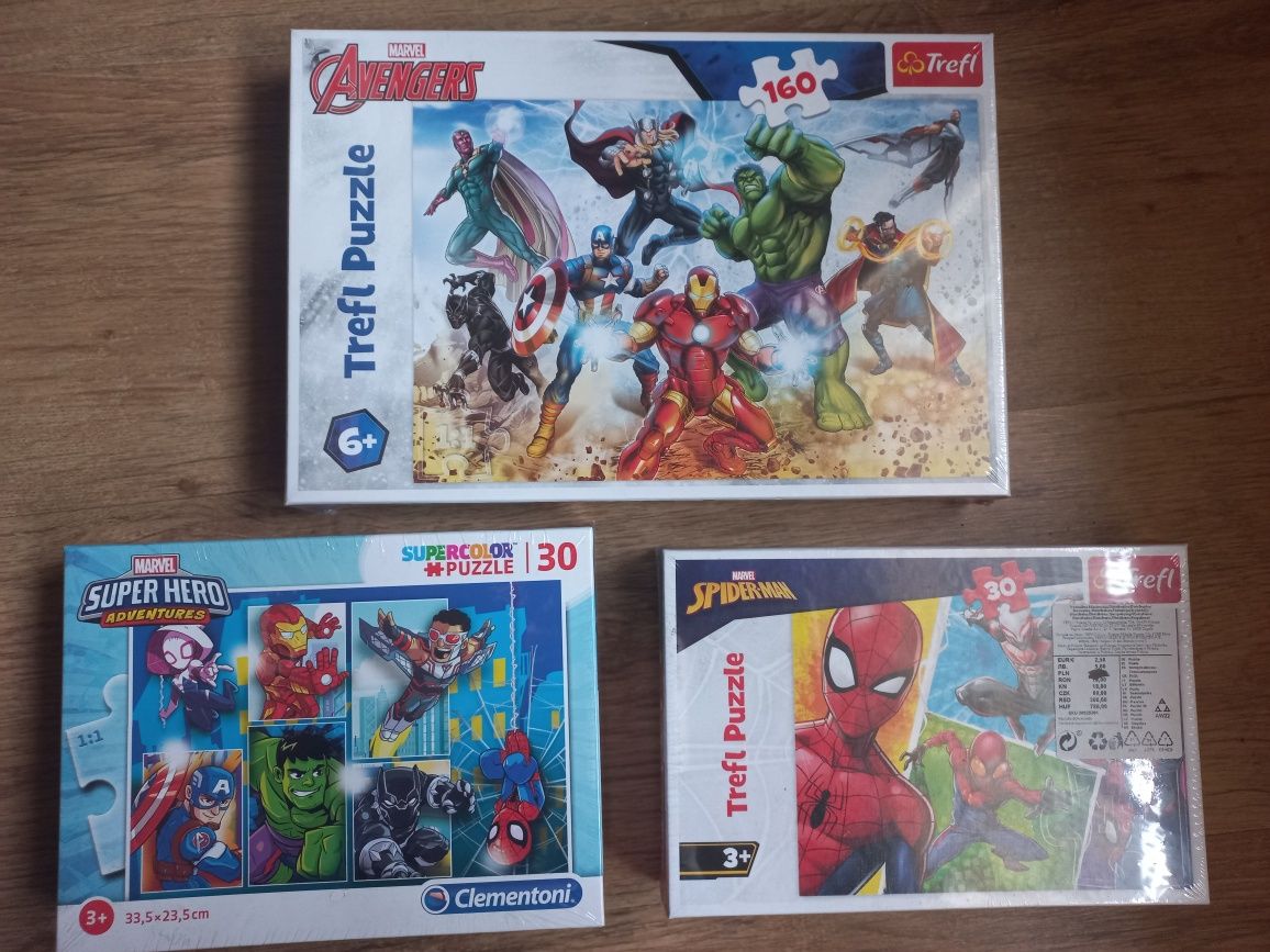 Puzzle Trefl Avengers Spider-Man Clementoni Super Hero