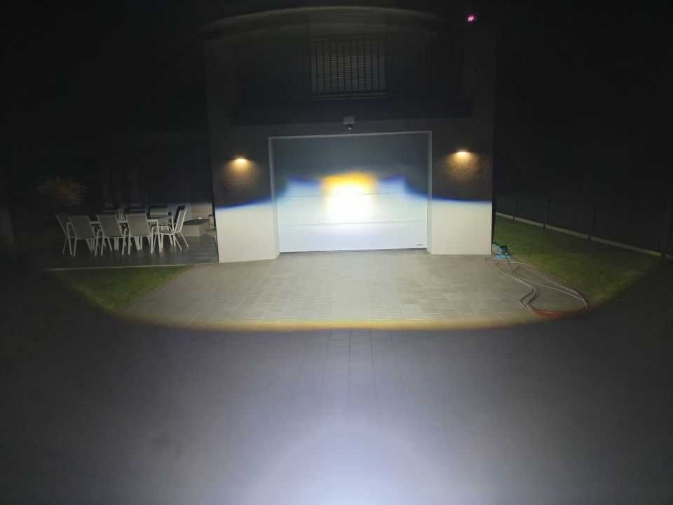Soczewki 3" BI-LED + LASER 3x odbłyśnik 130/150W TOP JAKOŚĆ 3.0 PRISM