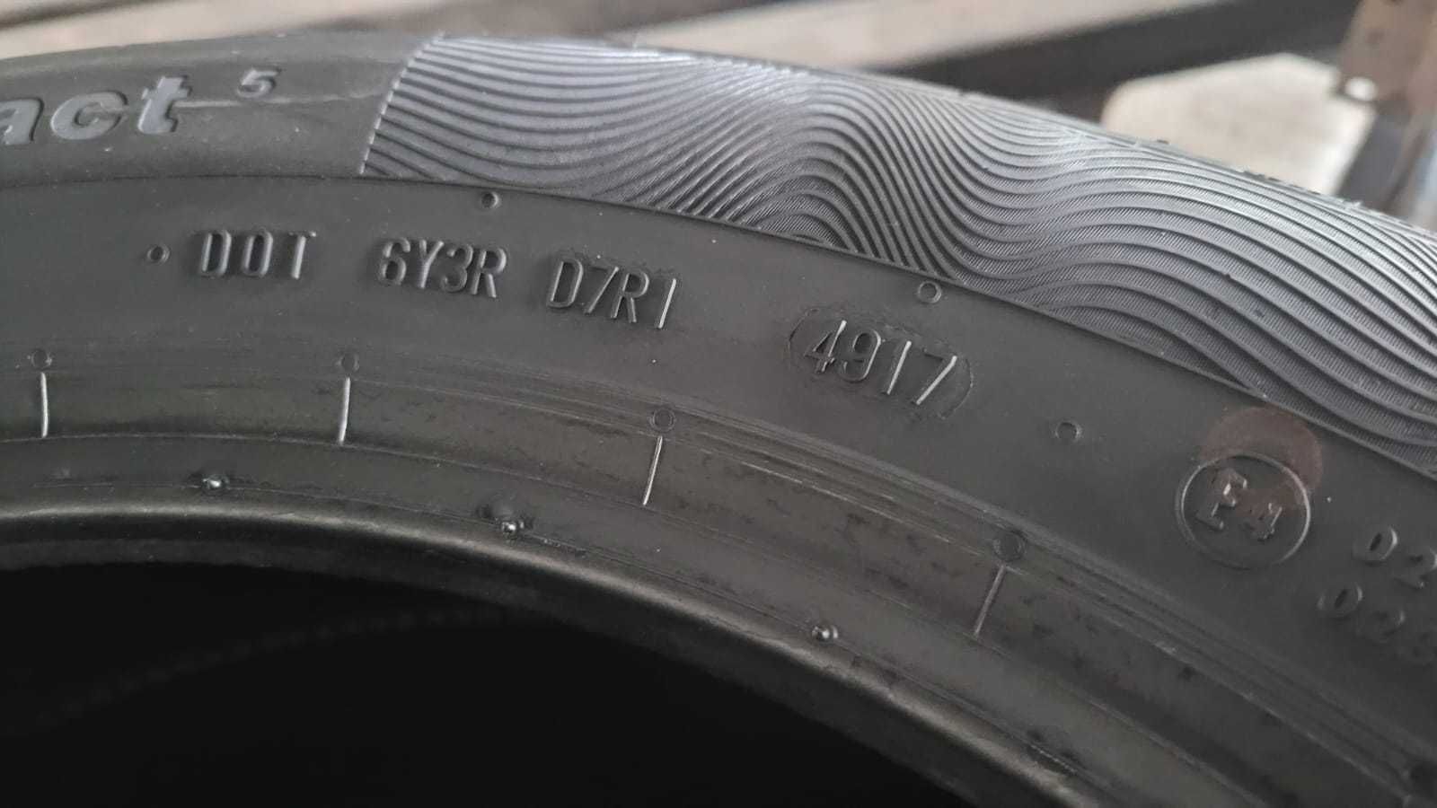 Opony 215/55 R17 letnie Continental Bieżnik 7mm DOT4917