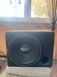 Subwoofer PHASE + Wzmacniacz Magnat + komplet okablowania