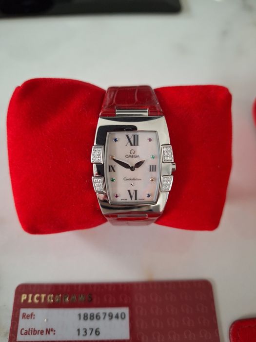 Damski zegarek Omega Constellation  Quadrella