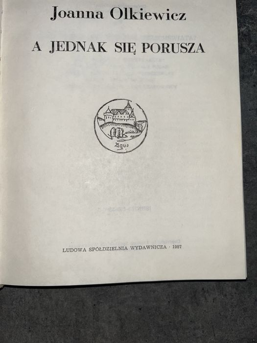 A jednak się porusza Joanna Olkiewicz