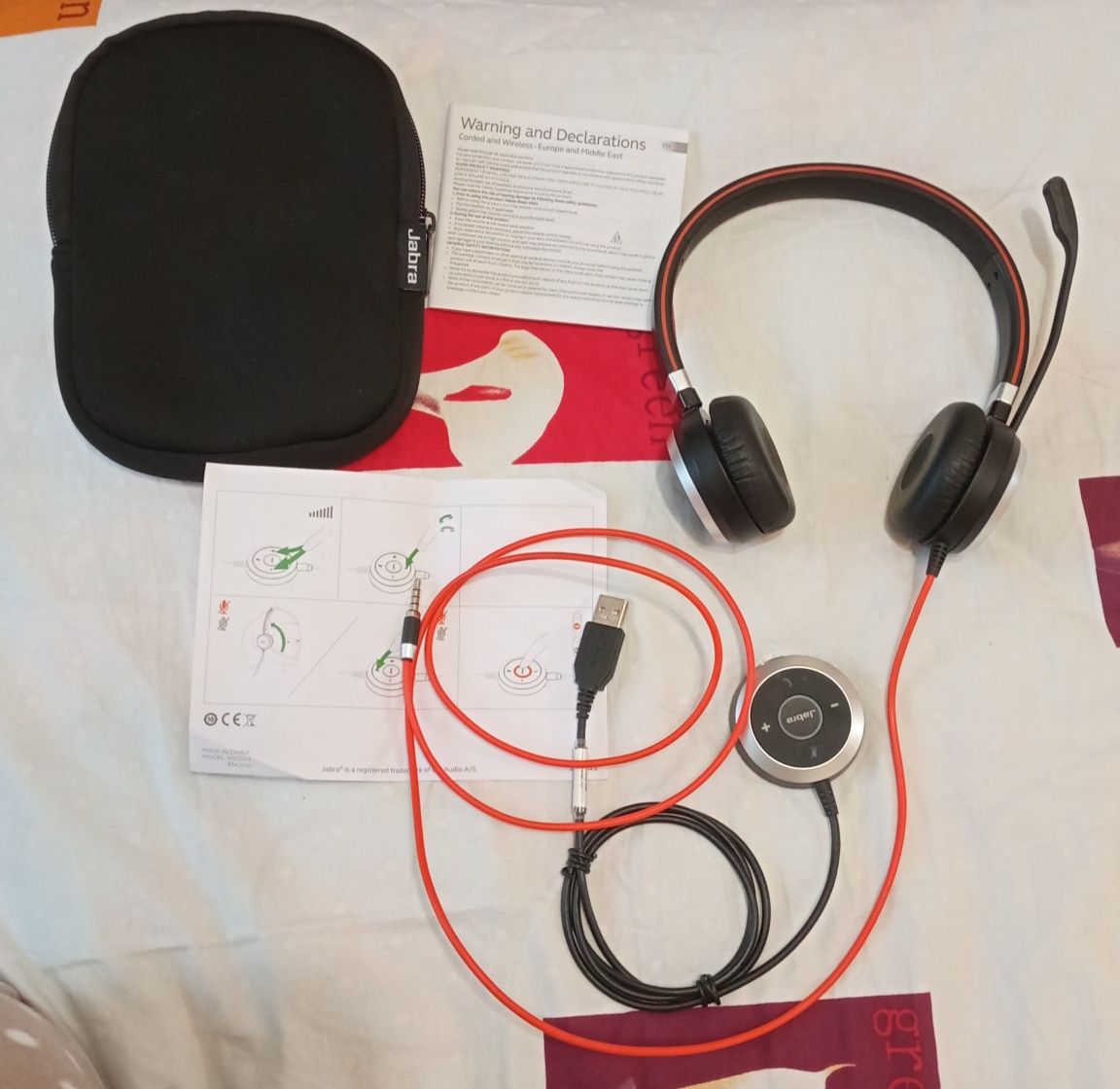 Професійна гарнітура, навушники Jabra EVOLVE 40 headset