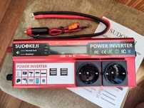 Инвертор Inverter Sudokeji DC 12V - AC 220V. USB*4