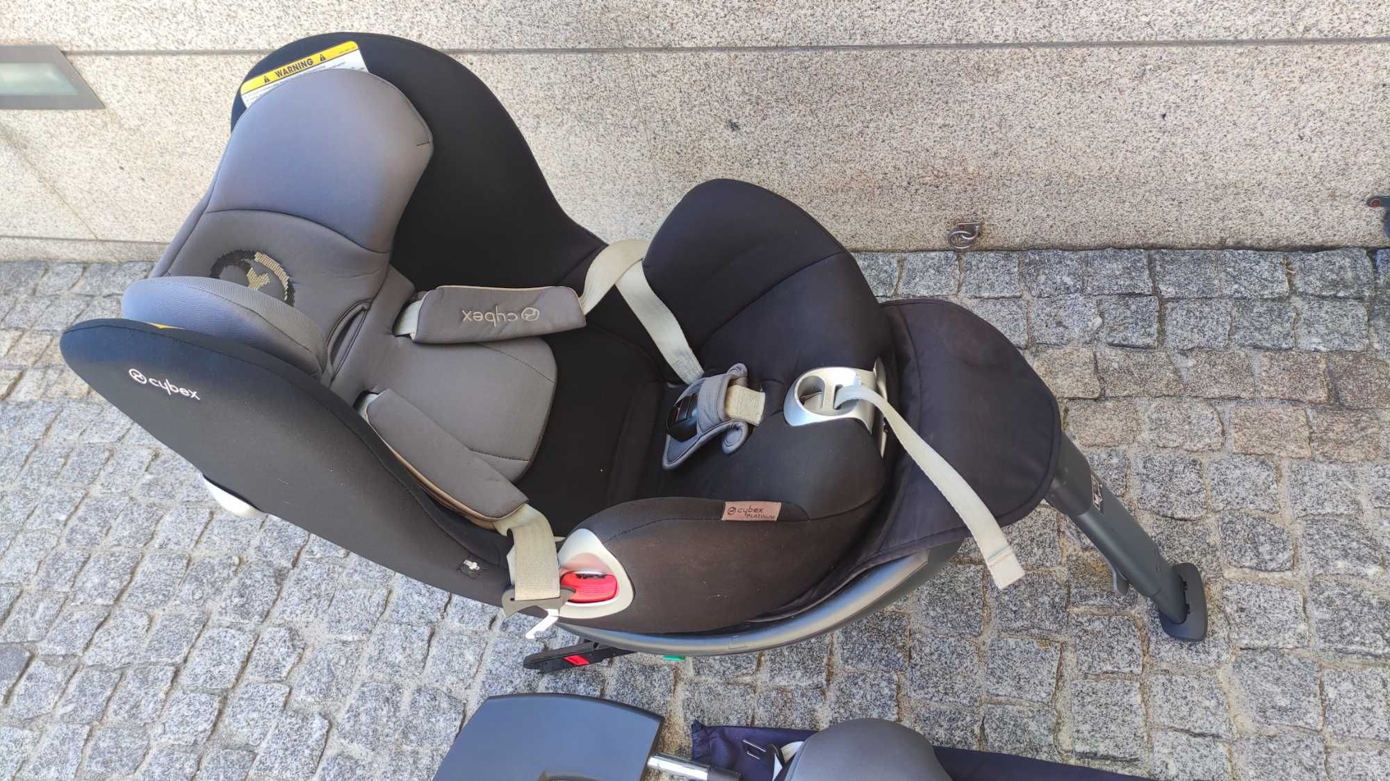 cadeira auto, CYBEX SIRONA, rotativa, como nova