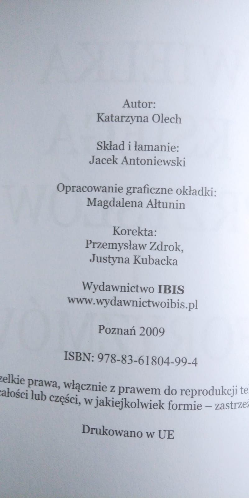 Książka "Wielka księga przysłów i aforyzmów" Katarzyna Olech