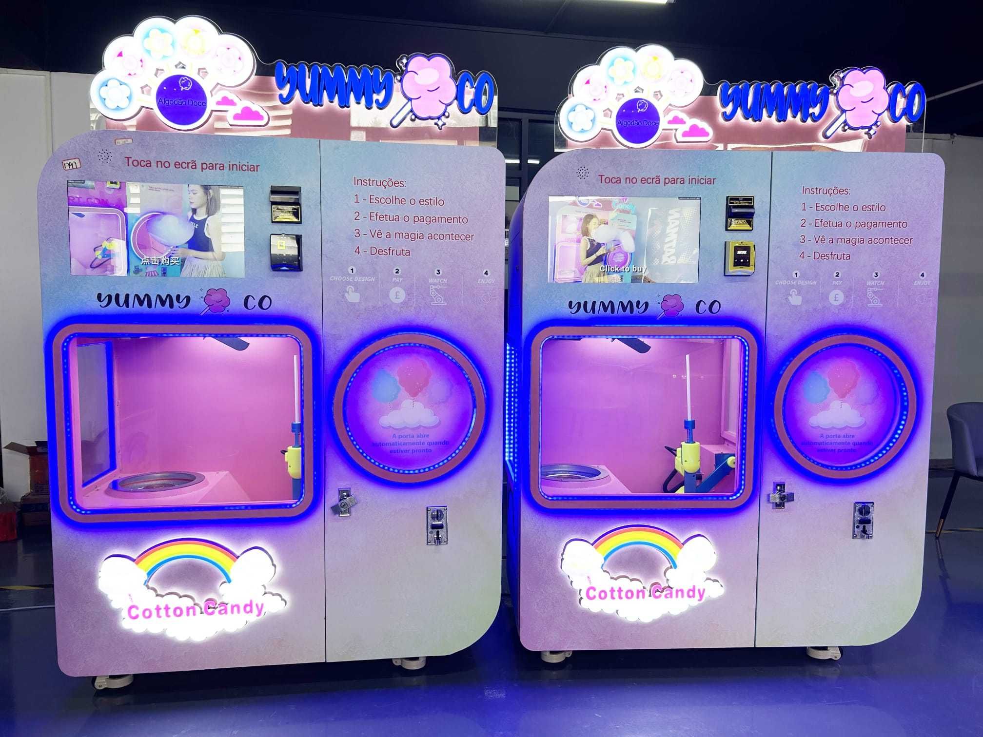Máquinas automáticas de Algodão doce