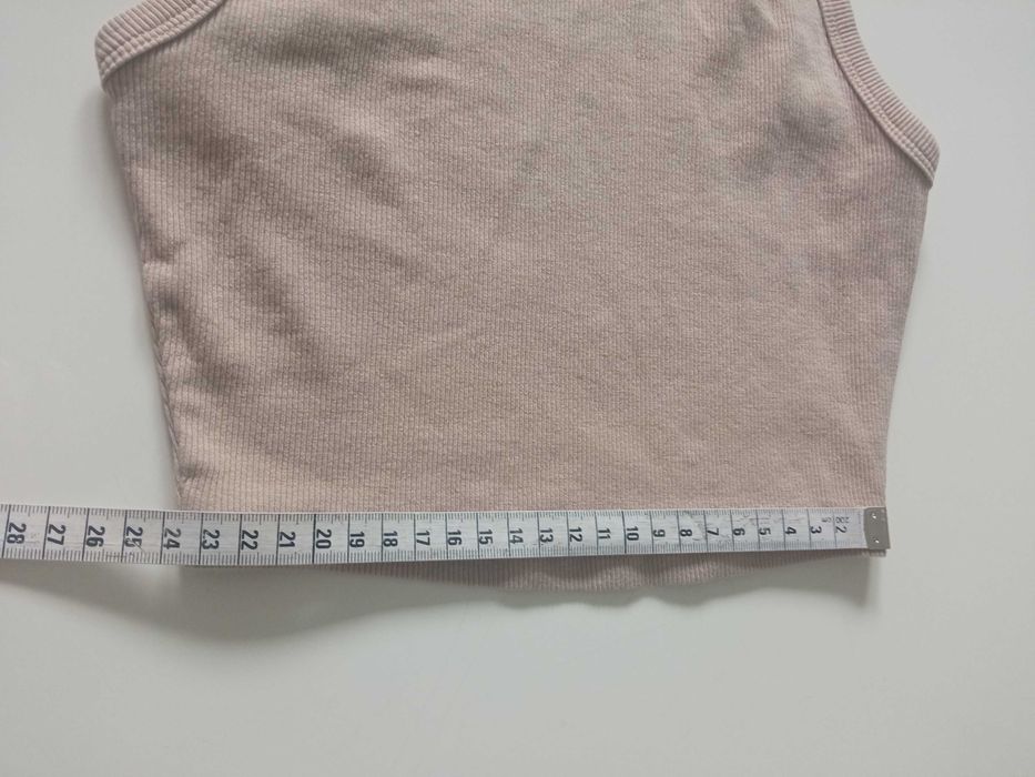 Zara koszulka damska crop top r S