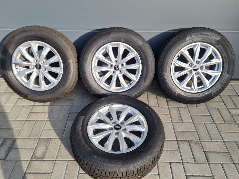 Alufelgi 17 koła zimowe Audi Q5 opony zimowe 235/65/17