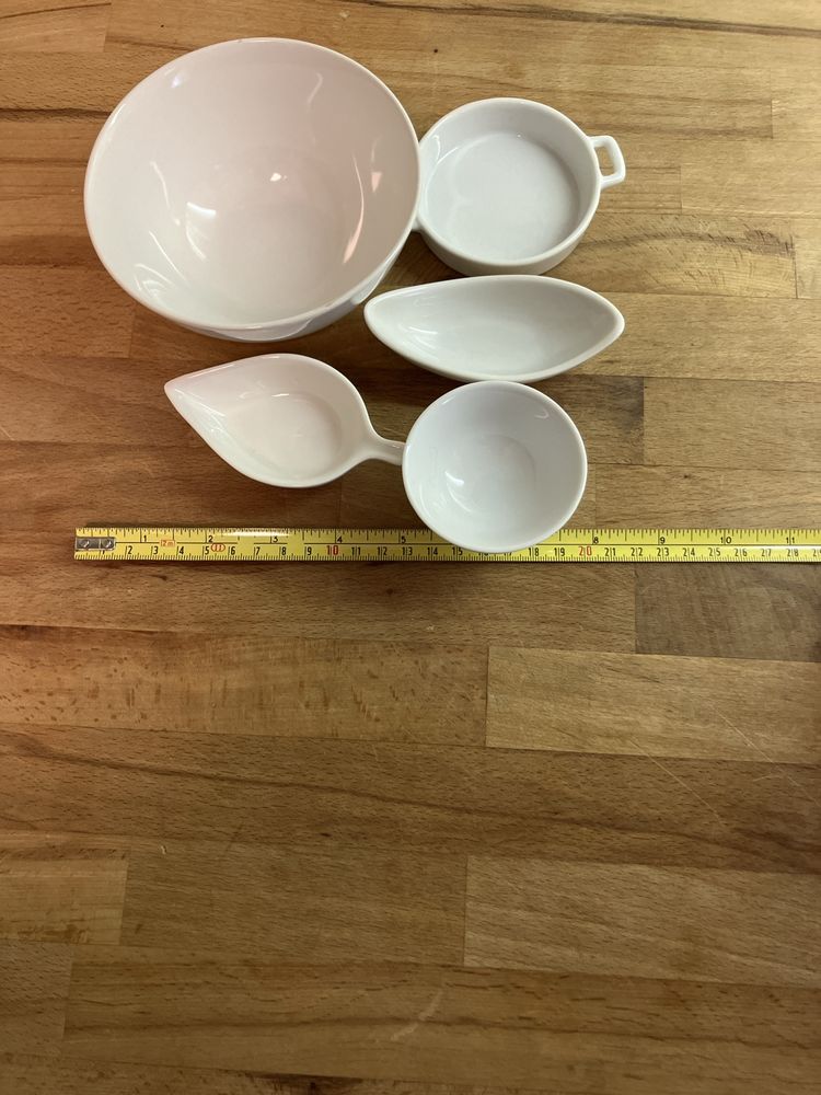 Conjunto 4 mini peças para entradas