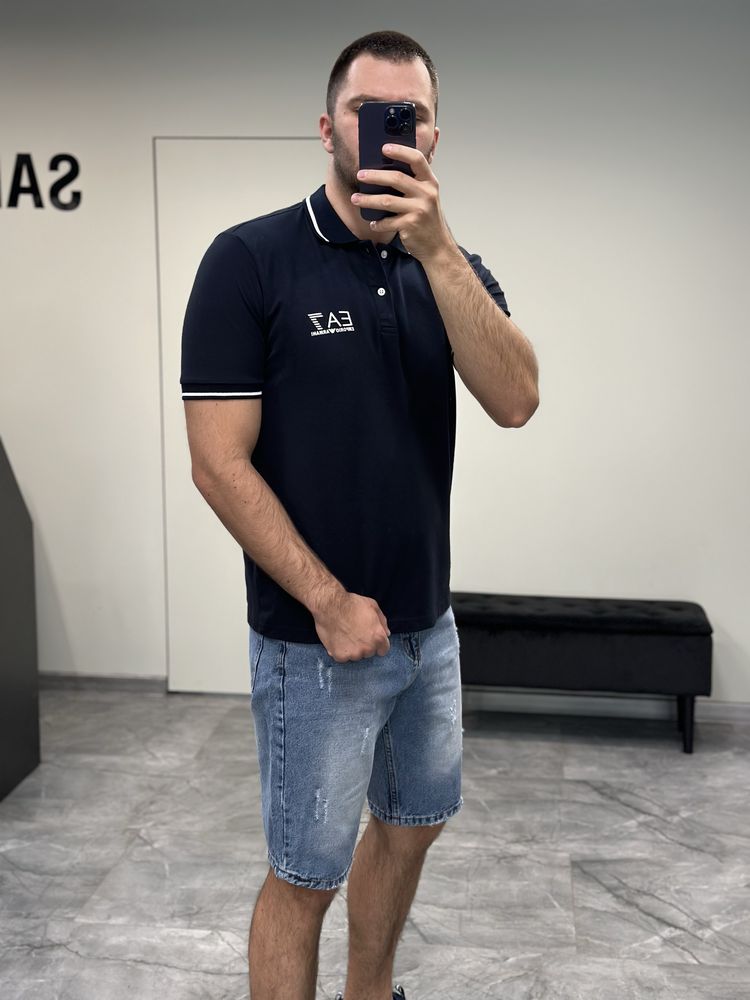 Поло футболка Armani S-XXL