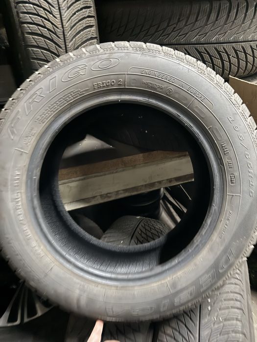 Komplet opon zimowych Dębica Frigo 2 195/65 R15 - 8mm jak NOWE