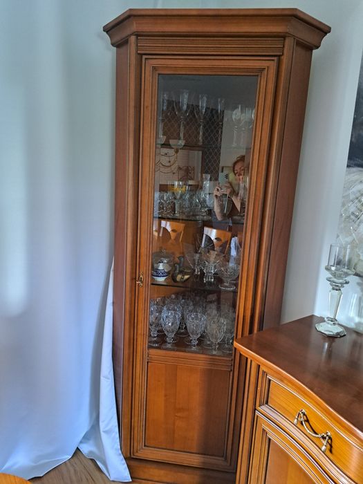 Meble do salonu Bydgoskie Fabryki Mebli Venus komoda+lustro+witryna