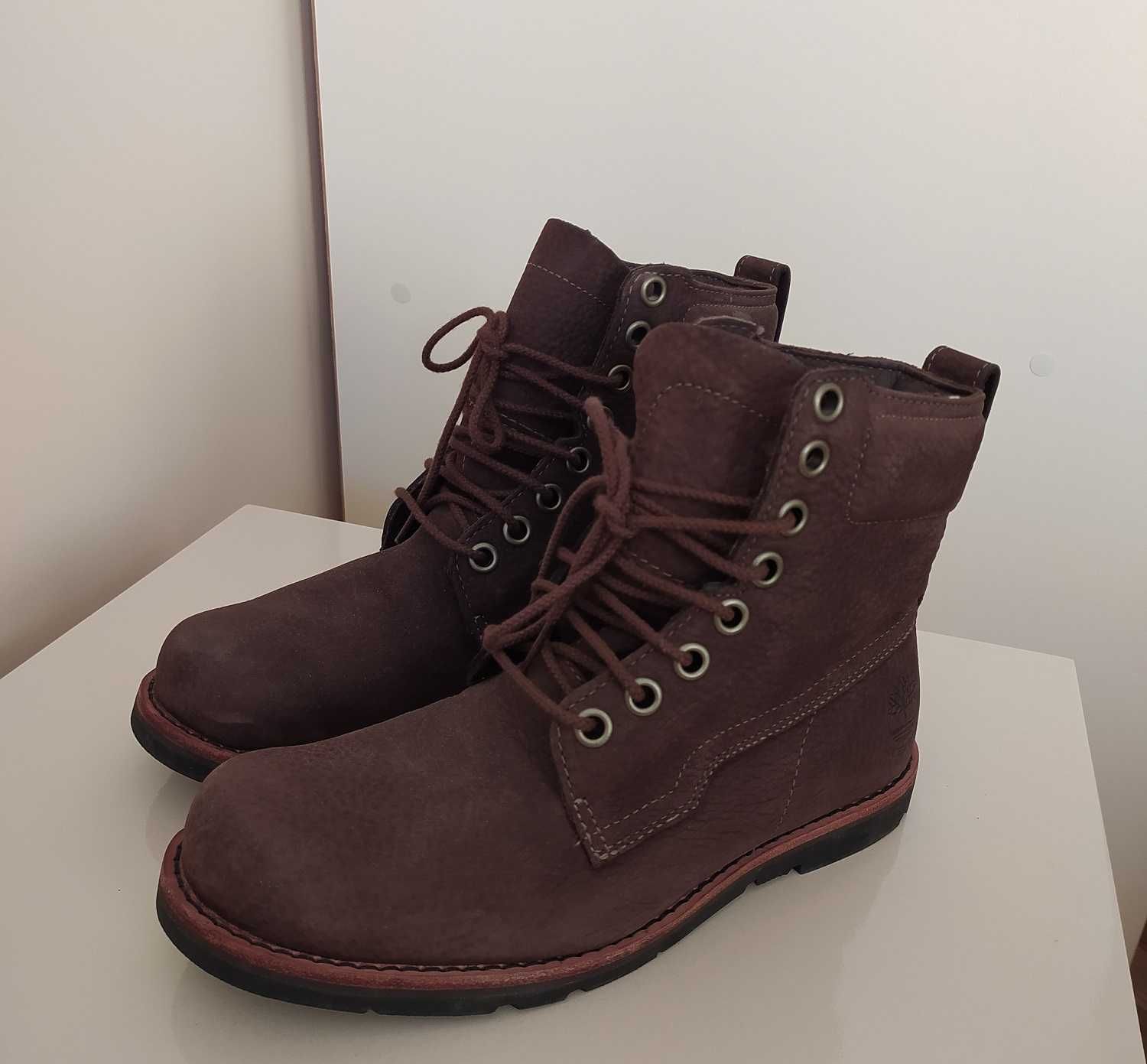 Шкіряні черевики Timberland waterproof розмір 39,5