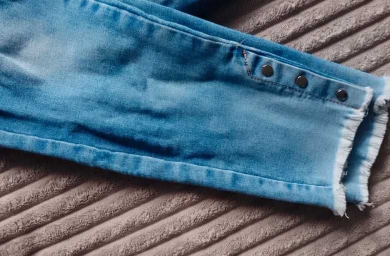 Spodnie jeansowe damskie rozmiar 40- L Miss Rj (LL7)