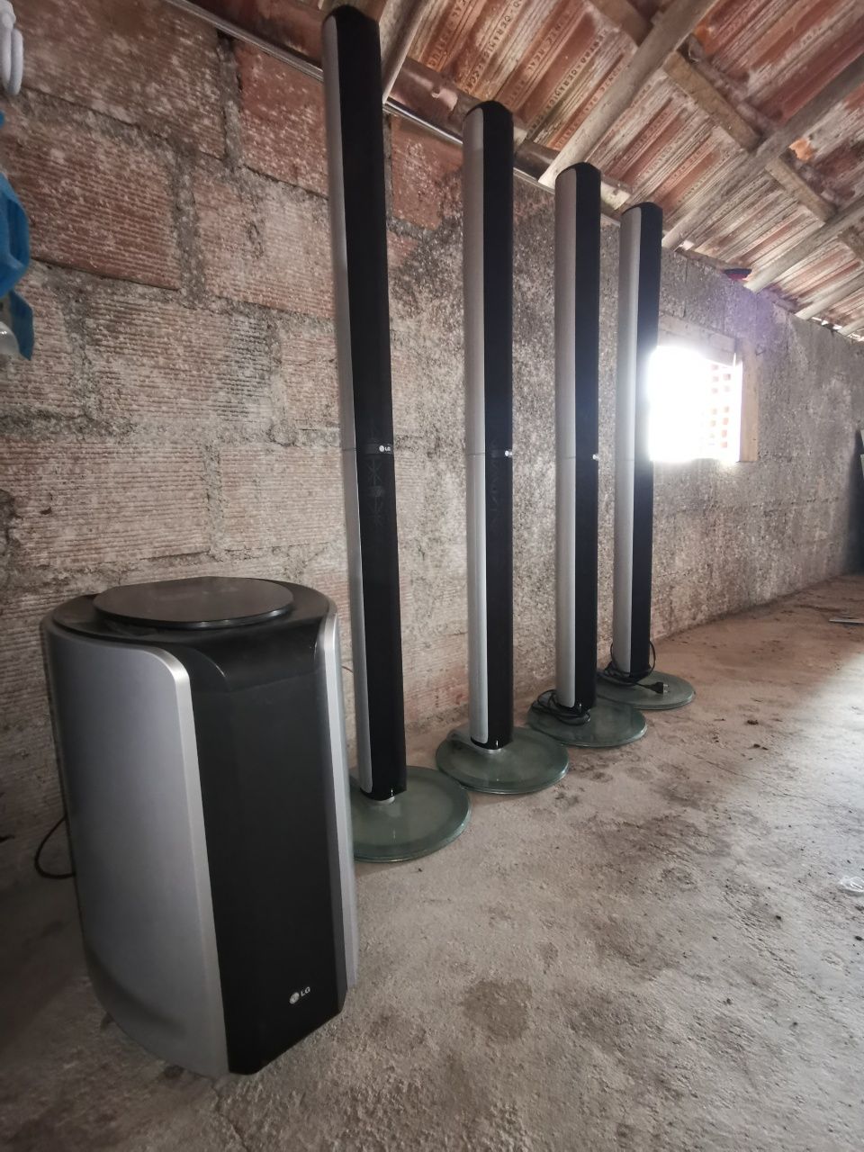 Colunas + subwoofer
