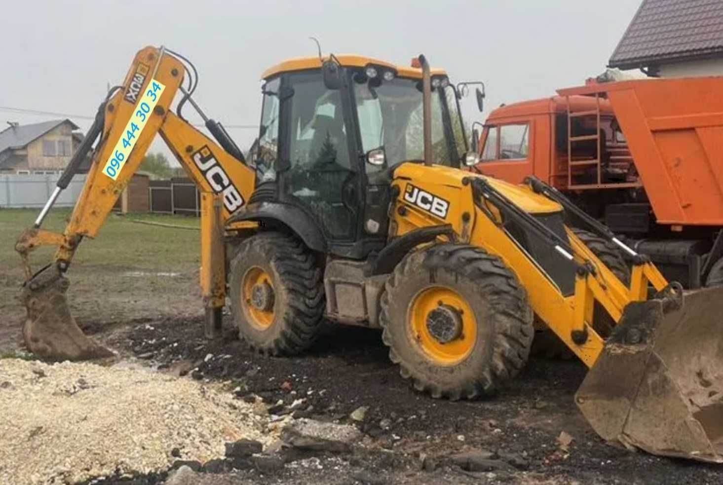 Aрeндa Экскавaтoрa JCB-3: BЫВОЗ Cтрой-MУСОPА:Гpyнтa,Xлaма- Aвтo-10-30т